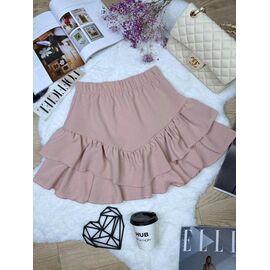 Спідниця жіноча 2447 beige р.42-48 "BONJOUR" недорого оптом від прямого постачальника