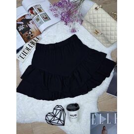 Спідниця жіноча 2447 black р.42-48 "BONJOUR" недорого оптом від прямого постачальника