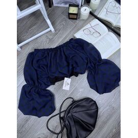 Топ жіночий 3105 navy р.42-48 "BONJOUR" недорого оптом від прямого постачальника