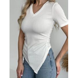 футболка жіноча 5146 white р.42-48 "BONJOUR" недорого оптом від прямого постачальника