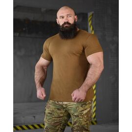 Фотография Футболка мужская 1243 beige р.2XL-6XL "Madoka" недорого оптом от прямого поставщика