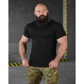 Фотография Футболка мужская 1244 black р.2XL-6XL "Madoka" недорого оптом от прямого поставщика