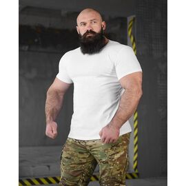 Фотография Футболка мужская 1246 white р.2XL-6XL "Madoka" недорого оптом от прямого поставщика