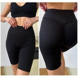 Фотография Велосипедки женские 5285 black р.S-XL "VICTORY" недорого оптом от прямого поставщика