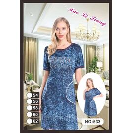 Плаття жіноче домашнє р-ри 54-62 (мікс) "FLOWER" купити недорого від прямого постачальника