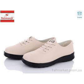 Фотография Туфли женские стильные Весна/осень C12-5 (8 пар р.36-41) "Saimaoji" недорого оптом от прямого поставщика