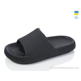 Шльопанці жіночі полегшені Літо N88 чорний (6 пар р.36-41) "Lot Shoes" недорого оптом від прямого постачальника