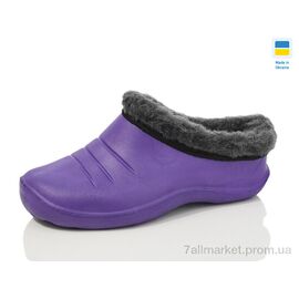 Калоші жіночі Зима Еко жін бузок (8 пар р.38-42) "SANLIN" недорого оптом від прямого постачальника