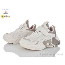 Кросівки дитячі модні Весна/осінь ABC2192 beige (6 пар р.26-31) "Clibee-Doremi" недорого оптом від прямого постачальника
