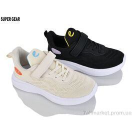 Кросівки дитячі модні Весна/осінь 03-8017 mix (12 пар р.32-37) "Super Gear" недорого оптом від прямого постачальника