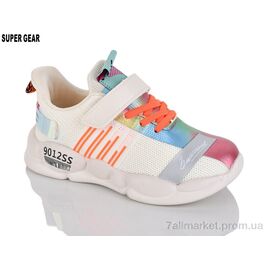 Кросівки дитячі модні Весна/осінь PV03-033 beige (6 пар р.31-36) "Super Gear" недорого оптом від прямого постачальника