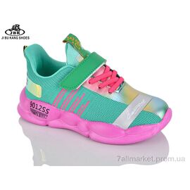 Кросівки дитячі модні Весна/осінь PV02-033 green (6 пар р.31-36) "Jibukang" недорого оптом від прямого постачальника