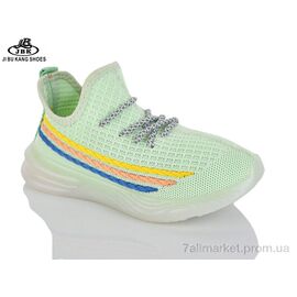 Кросівки дитячі модні Літо 03-81A green (12 пар р.32-37) "Jibukang" недорого оптом від прямого постачальника