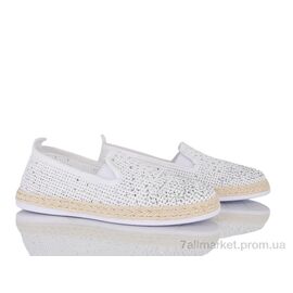 Фотография Слипоны женские тканевые Лето 396-638 (8 пар р.36-41) "Бабочка-Mengfuna-AESD" недорого оптом от прямого поставщика