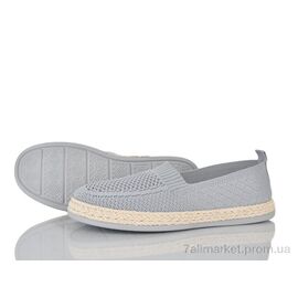 Фотография Слипоны женские тканевые Лето 396-642 (8 пар р.36-41) "Бабочка-Mengfuna-AESD" недорого оптом от прямого поставщика