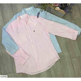 Стильна жіноча коттонова сорочка р.42-48 "LANA" купити недорого від прямого постачальника