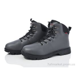 Черевики чоловічі стильні Зима 9017-5 (8 пар р.41-46) "FG" недорого оптом від прямого постачальника