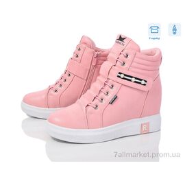 Снікерси жіночі молодіжні Зима HJ8383-29 (8 пар р.36-41) "FG" недорого оптом від прямого постачальника