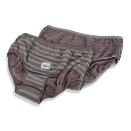 Труси жіночі 2512 brown 2XL-4XL р.2XL-4XL "Textile" недорого оптом від прямого постачальника