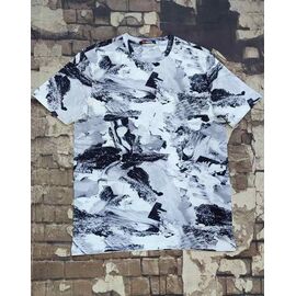 Фотография Футболка мужская M5488R grey р.M-2XL "Samo" недорого оптом от прямого поставщика