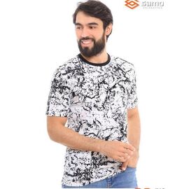 Фотография Футболка мужская M5795R-3 white р.48-56 "Samo" недорого оптом от прямого поставщика