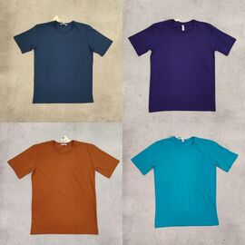 Фотография Футболка мужская SM28 purple р.48-56 "Samo" недорого оптом от прямого поставщика