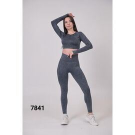 Костюм жіночий 7841 d.grey р.M-L "LOOK" недорого оптом від прямого постачальника