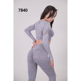 Костюм жіночий 7840 grey р.S-L "LOOK" недорого оптом від прямого постачальника