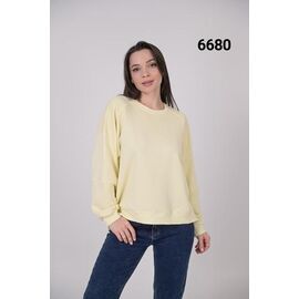 Фотография Свитер женский 6680 yellow р.46-52 "LOOK" недорого оптом от прямого поставщика