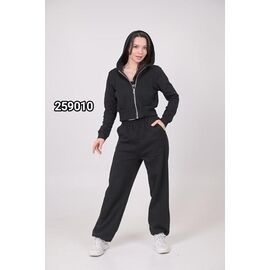 Костюм спортивний жіночий теплий 259010 black р.one size "LOOK" недорого оптом від прямого постачальника