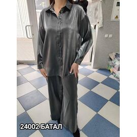 Костюм жіночий 24002 grey р.2XL-5XL "LOOK" недорого оптом від прямого постачальника