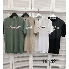 Фотография Футболка мужская 16142 green р.48-54 "LOOK" недорого оптом от прямого поставщика