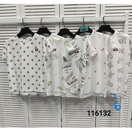 футболка жіноча 116132-6 white р.46-50 "LOOK" недорого оптом від прямого постачальника