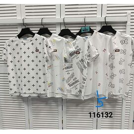 футболка жіноча 116132-5 white р.46-50 "LOOK" недорого оптом від прямого постачальника