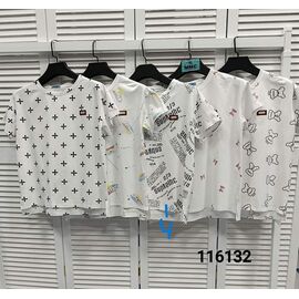 футболка жіноча 116132-4 white р.46-50 "LOOK" недорого оптом від прямого постачальника