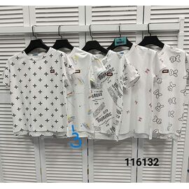 футболка жіноча 116132-3 white р.46-50 "LOOK" недорого оптом від прямого постачальника