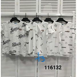 футболка жіноча 116132-13 white р.46-50 "LOOK" недорого оптом від прямого постачальника