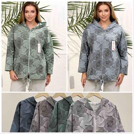 Куртка жіноча 1002 green р.L-3XL "Lola" недорого оптом від прямого постачальника