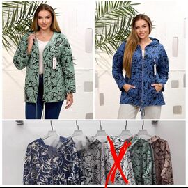 Куртка жіноча 1003 navy-black р.L-3XL "Lola" недорого оптом від прямого постачальника