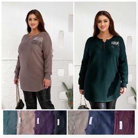 Туніка жіноча LL475 mix р.58-60 "Lola" недорого оптом від прямого постачальника