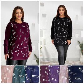 Туніка жіноча LL485 mix р.58-60 "Lola" недорого оптом від прямого постачальника