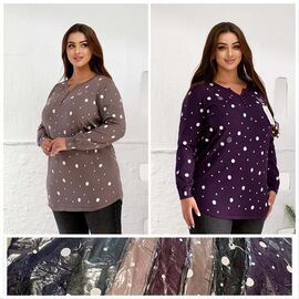Туніка жіноча LL487 mix р.58-60 "Lola" недорого оптом від прямого постачальника