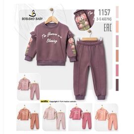 Фотография Костюм детский спортивный на девочку 1157 d.pink р.2-5 "BURATINO" недорого оптом от прямого поставщика