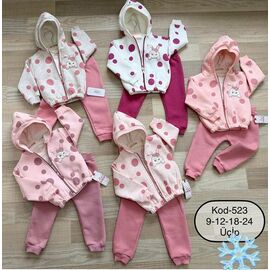 Фотография Костюм детский спортивный на девочку 523 pink р.0.9-2 "BURATINO" недорого оптом от прямого поставщика