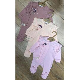 Комбінезон дитячий на дівчинку BB22 pink р.0-0.9 "BURATINO" недорого оптом від прямого постачальника