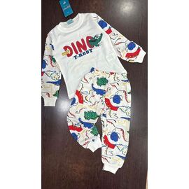 Дитяча піжама на хлопчика BB3 white р.2-5 "BURATINO" недорого оптом від прямого постачальника