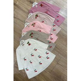 Фотография Платье детское на девочку BB34 beige р.2-5 "BURATINO" недорого оптом от прямого поставщика