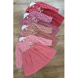 Фотография Платье детское на девочку BB37 brown р.2-5 "BURATINO" недорого оптом от прямого поставщика