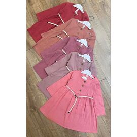 Фотография Платье детское на девочку BB47 d.powder р.2-5 "BURATINO" недорого оптом от прямого поставщика