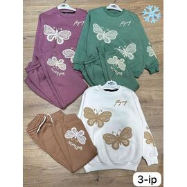 Фотография Костюм детский спортивный тёплый на девочку BB53 purple р.7-10 "BURATINO" недорого оптом от прямого поставщика